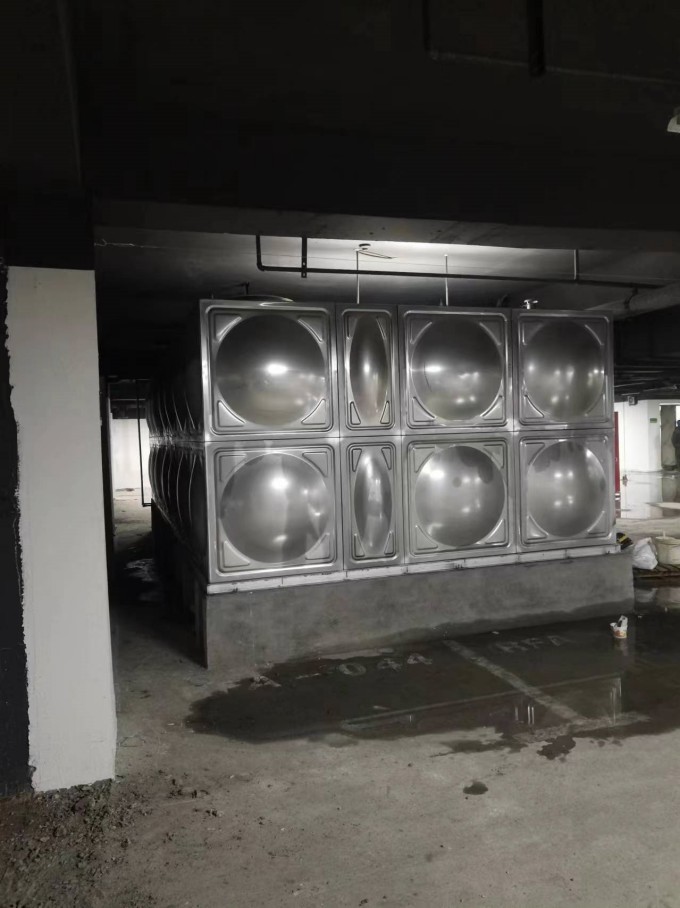 睢陽吾悅廣場人防消防水箱